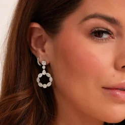 Adeline Diamond Dangle Earrings 4.43 ctw