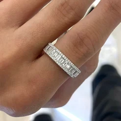 Baby Gianna Baguette Diamond Ring
