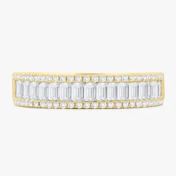 Baby Gianna Baguette Diamond Ring