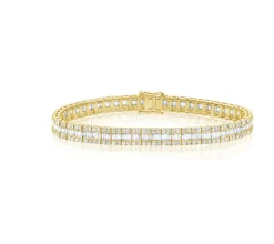 Baguette Diamond Tennis Bracelet 4.90 ctw