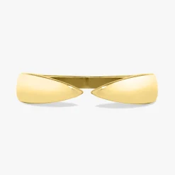 Bennett 14k Gold Claw Stacking Band