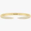 Bennett Pave Claw Diamond Cuff Bangle Bracelet 1.18 ctw