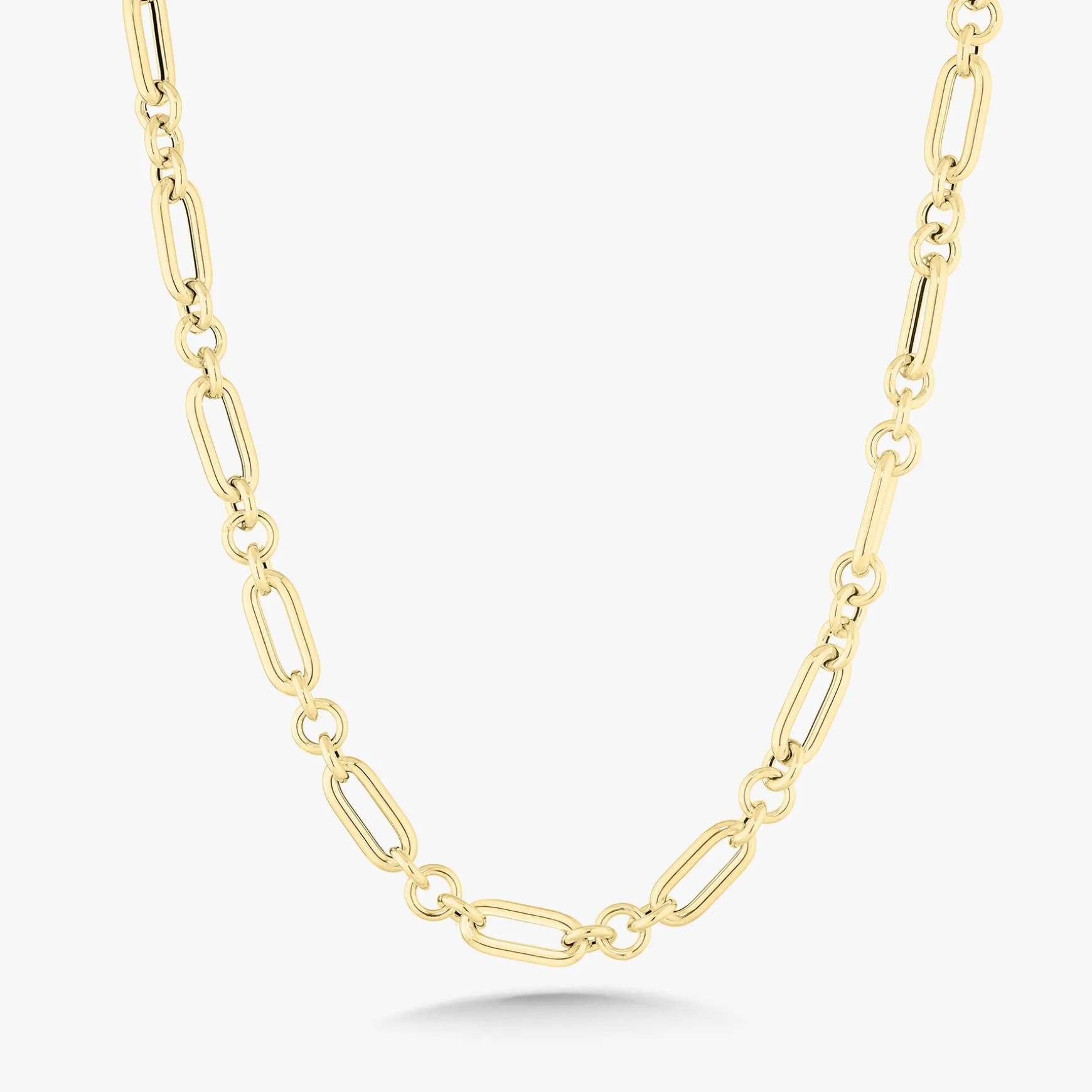 Best of Both Large Rounded Paperclip Chain