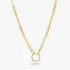 Best of Both Rounded Paperclip Chain with Openable Clasp