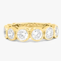 Bixi Bezel Diamond Band 3.05 ctw