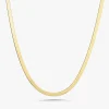 Britt Herringbone Necklace 5mm