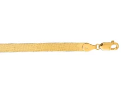 Britt Herringbone Necklace 5mm