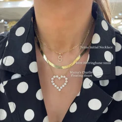 Britt Herringbone Necklace 5mm