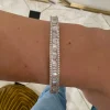 Brooks Tapered Baguette Diamond Bangle 5.10 ctw