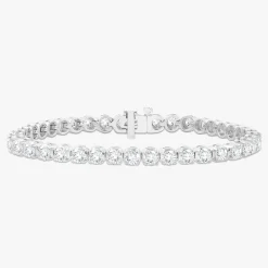 Buttercup Diamond Scalloped Tennis Bracelet