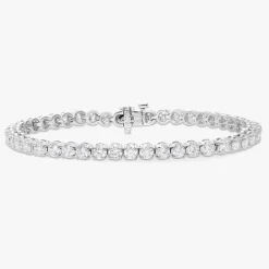 Buttercup Diamond Scalloped Tennis Bracelet