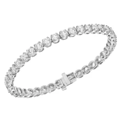 Buttercup Diamond Scalloped Tennis Bracelet