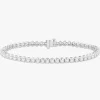 Buttercup Lab Diamond Scalloped Tennis Bracelet 4 ctw