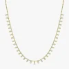 Capri Illusion Station Diamond Necklace 1.80 ctw