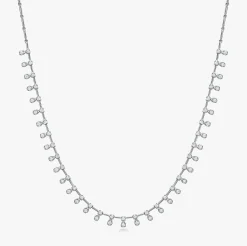 Capri Illusion Station Diamond Necklace 1.80 ctw