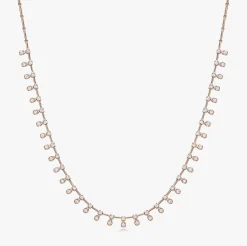 Capri Illusion Station Diamond Necklace 1.80 ctw