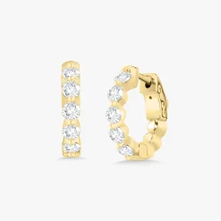 Charlie Cloud® Diamond Huggie Earrings 1.00 ctw