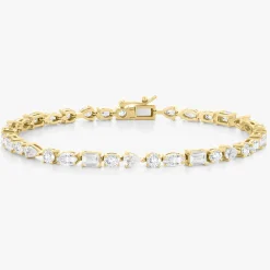 Charlotte Multi-Shape Fancy Diamond Tennis Bracelet 5.62 ctw