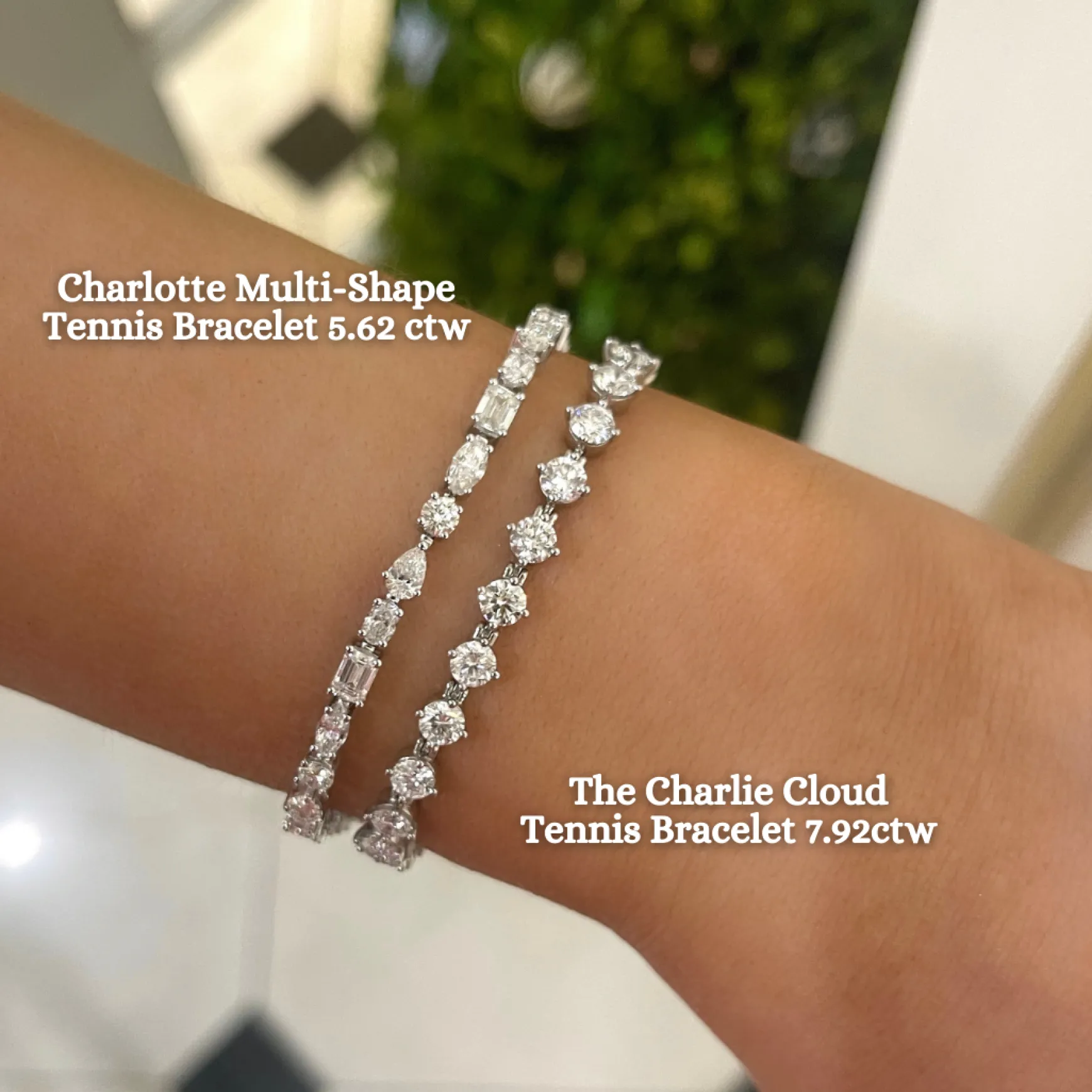 Charlotte Multi-Shape Fancy Diamond Tennis Bracelet 5.62 ctw