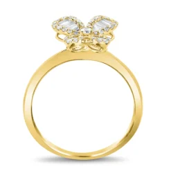 Chloe Baguette Butterfly Ring