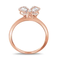 Chloe Baguette Butterfly Ring