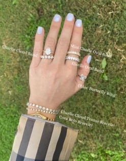 Chloe Baguette Butterfly Ring