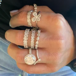 Chloe Baguette Butterfly Ring