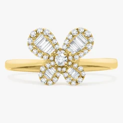 Chloe Baguette Butterfly Ring