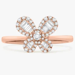 Chloe Baguette Butterfly Ring