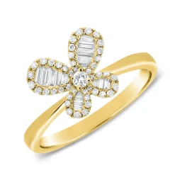 Chloe Baguette Butterfly Ring