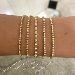 Classic Diana Tennis Bracelet