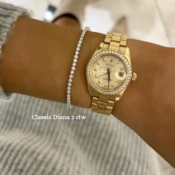 Classic Diana Tennis Bracelet