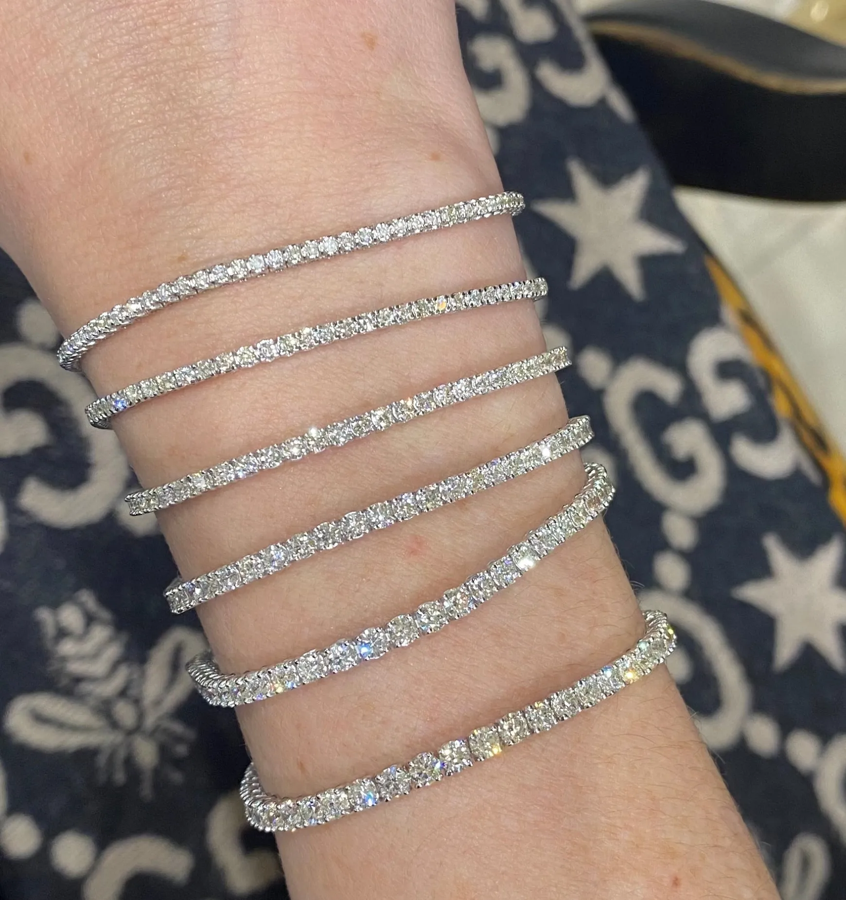 Classic Diana Tennis Bracelet