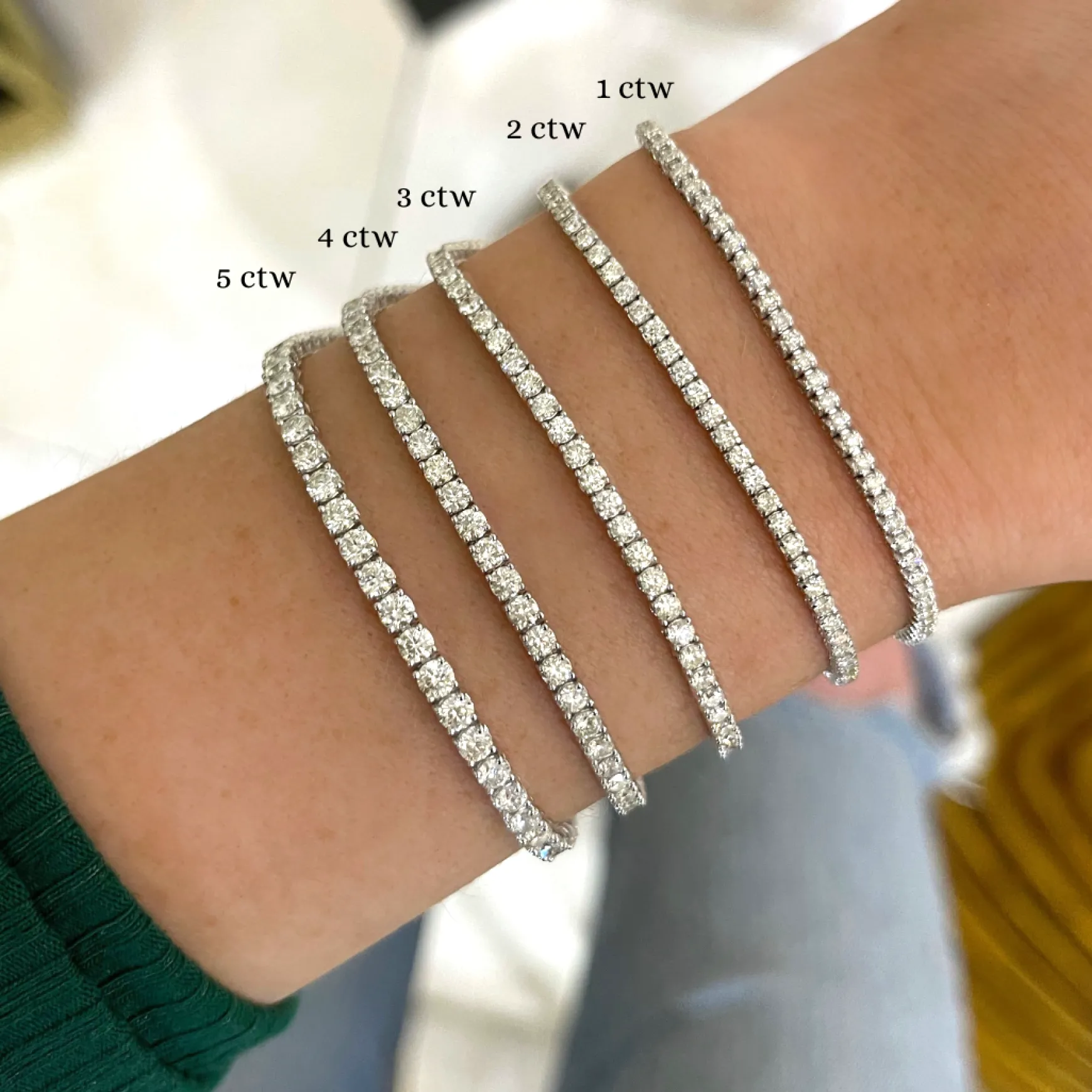 Classic Diana Tennis Bracelet