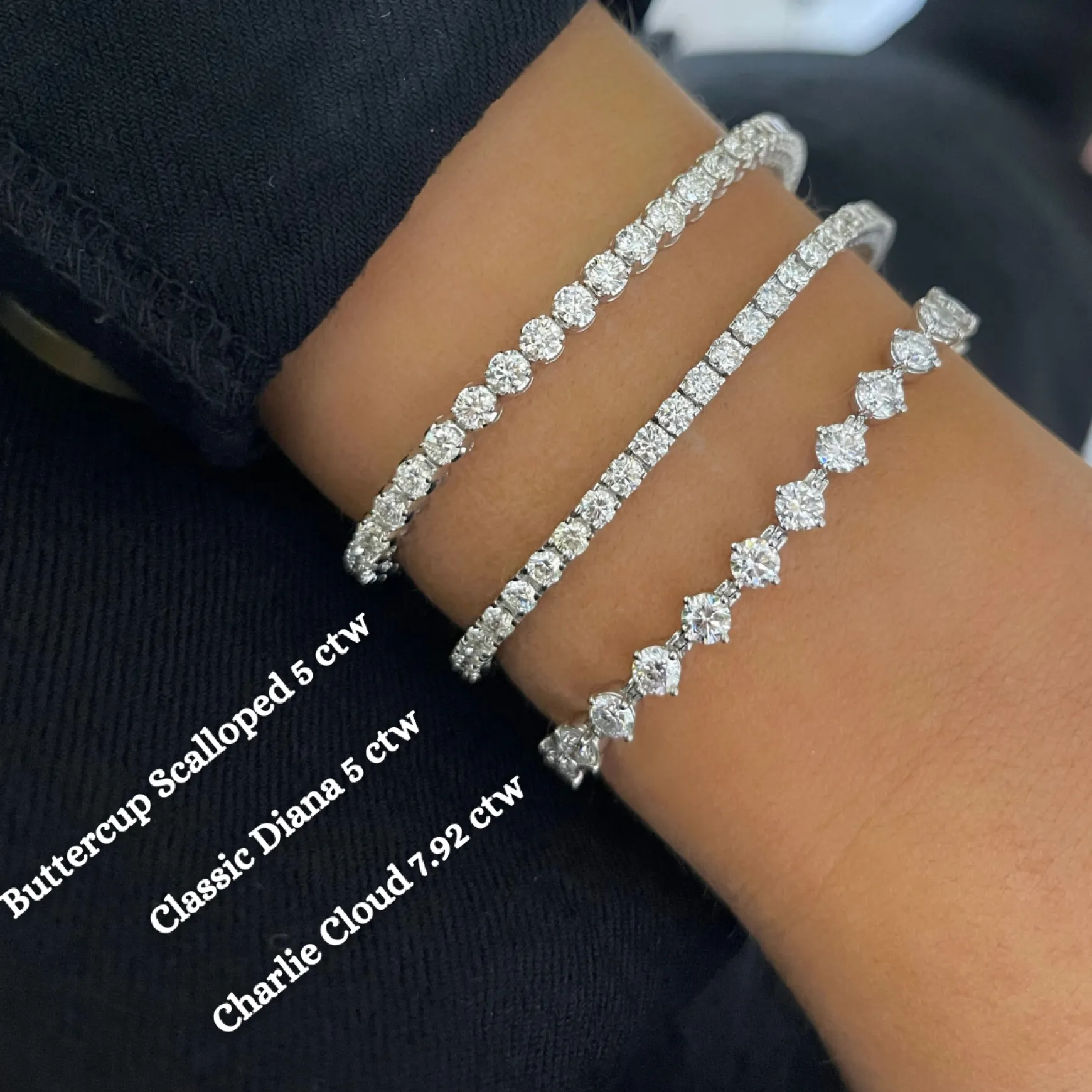 Classic Diana Tennis Bracelet