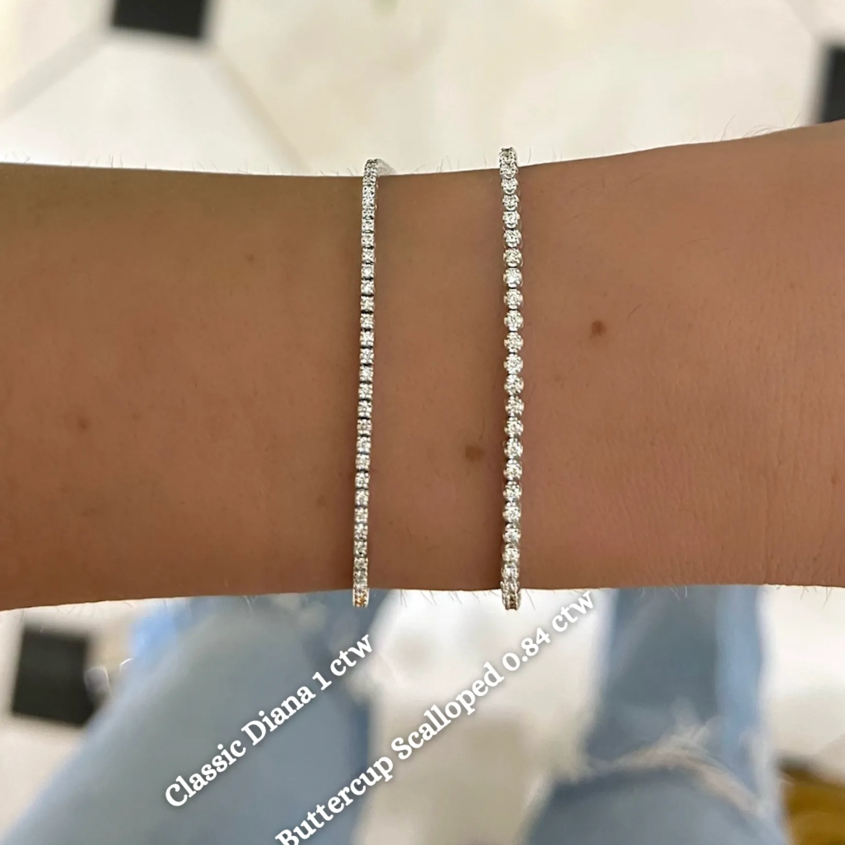 Classic Diana Tennis Bracelet