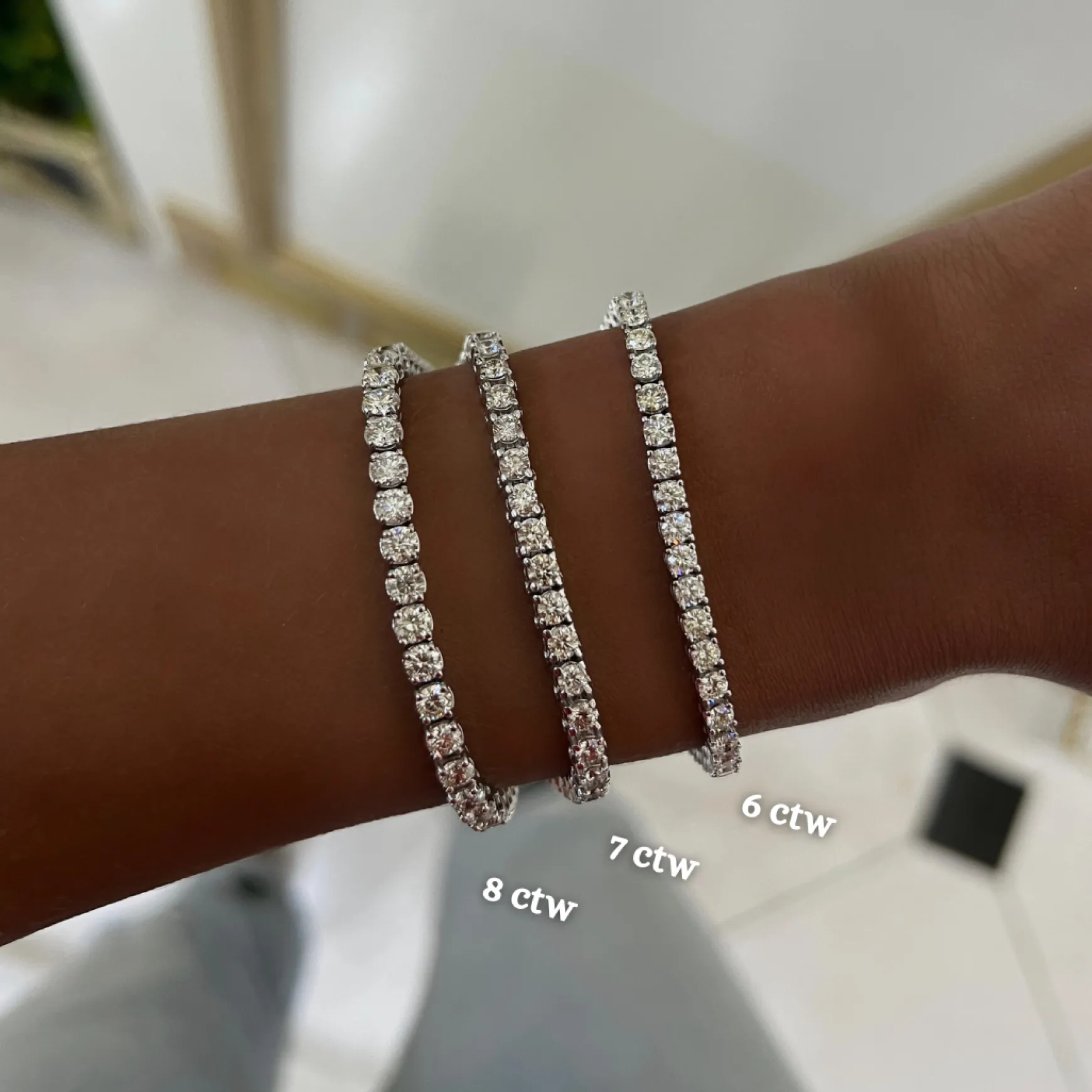 Classic Diana Tennis Bracelet