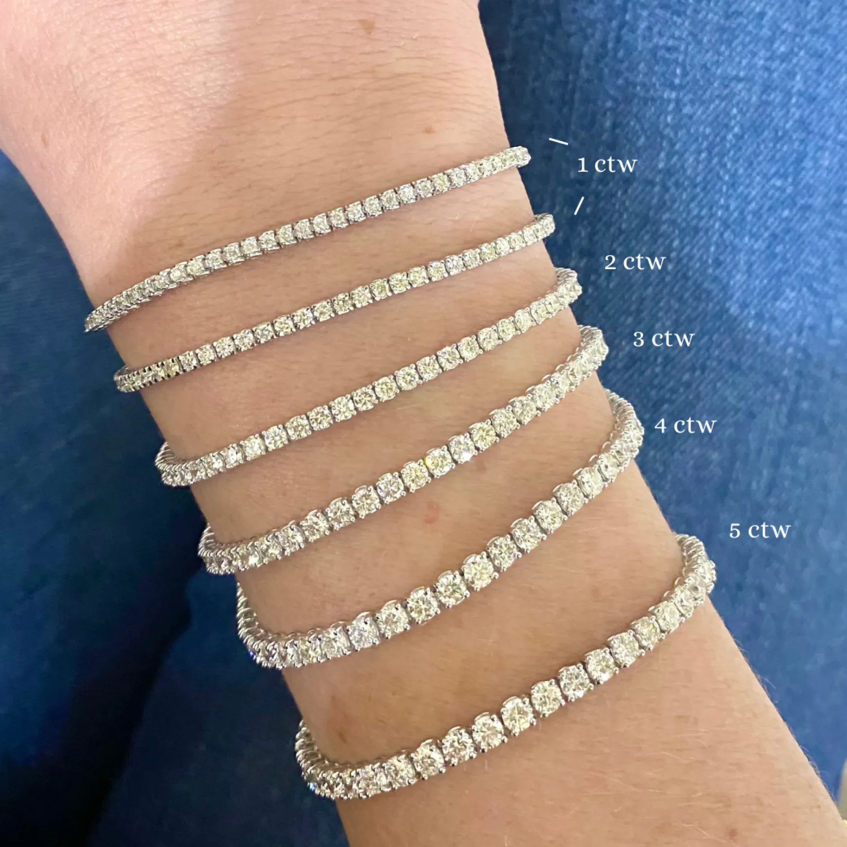 Classic Diana Tennis Bracelet