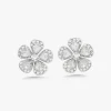 Cleo Diamond Flower Stud Earrings 1 ctw