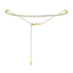 Dakotah Adjustable Diamond Choker Necklace 3 ctw