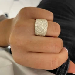 Dorit Pave Diamond Cigar Ring