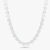 Drew Smiley Pave Diamond Adjustable Choker Necklace 2.77 ctw