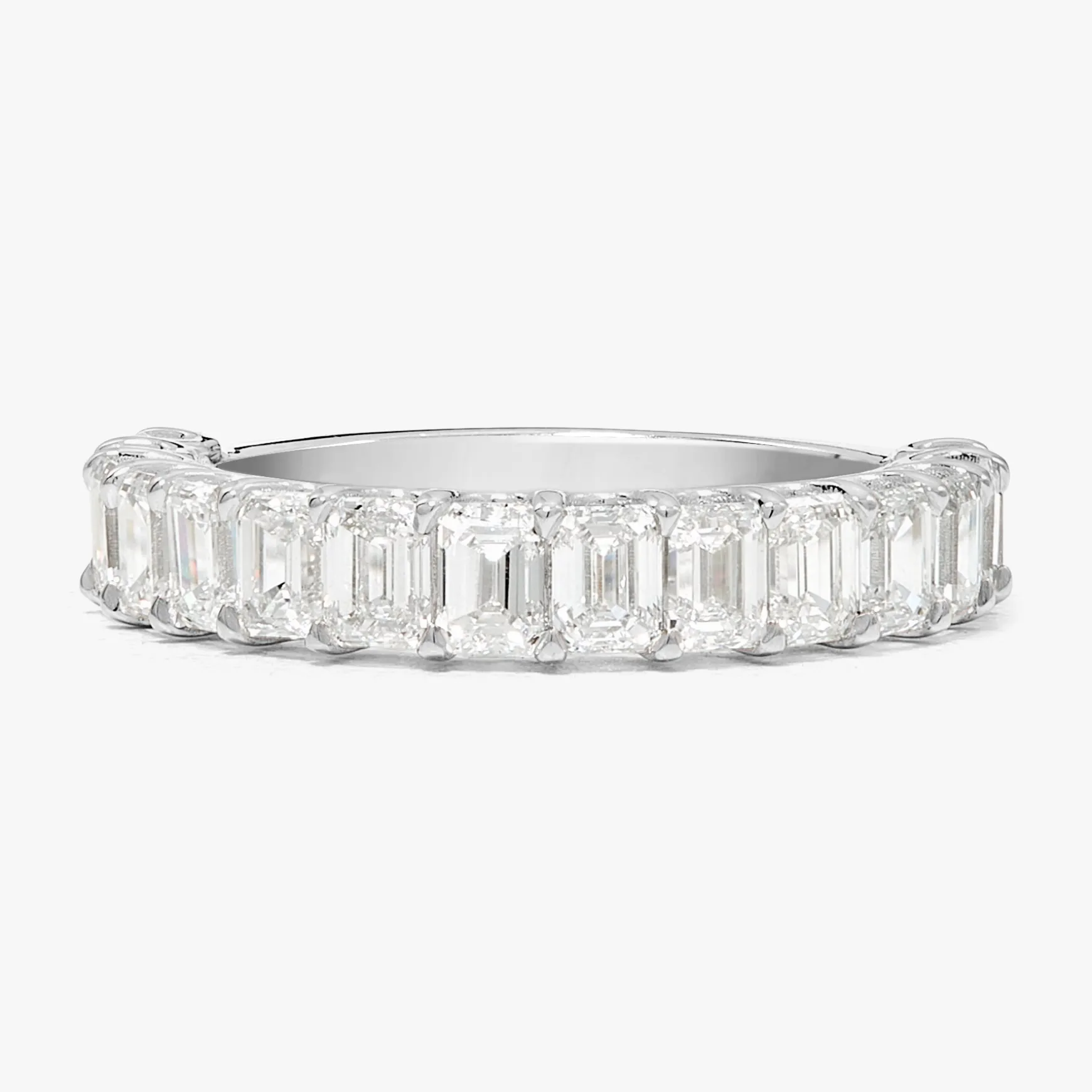 Emerald Cut Diamond Band 2.25 ctw