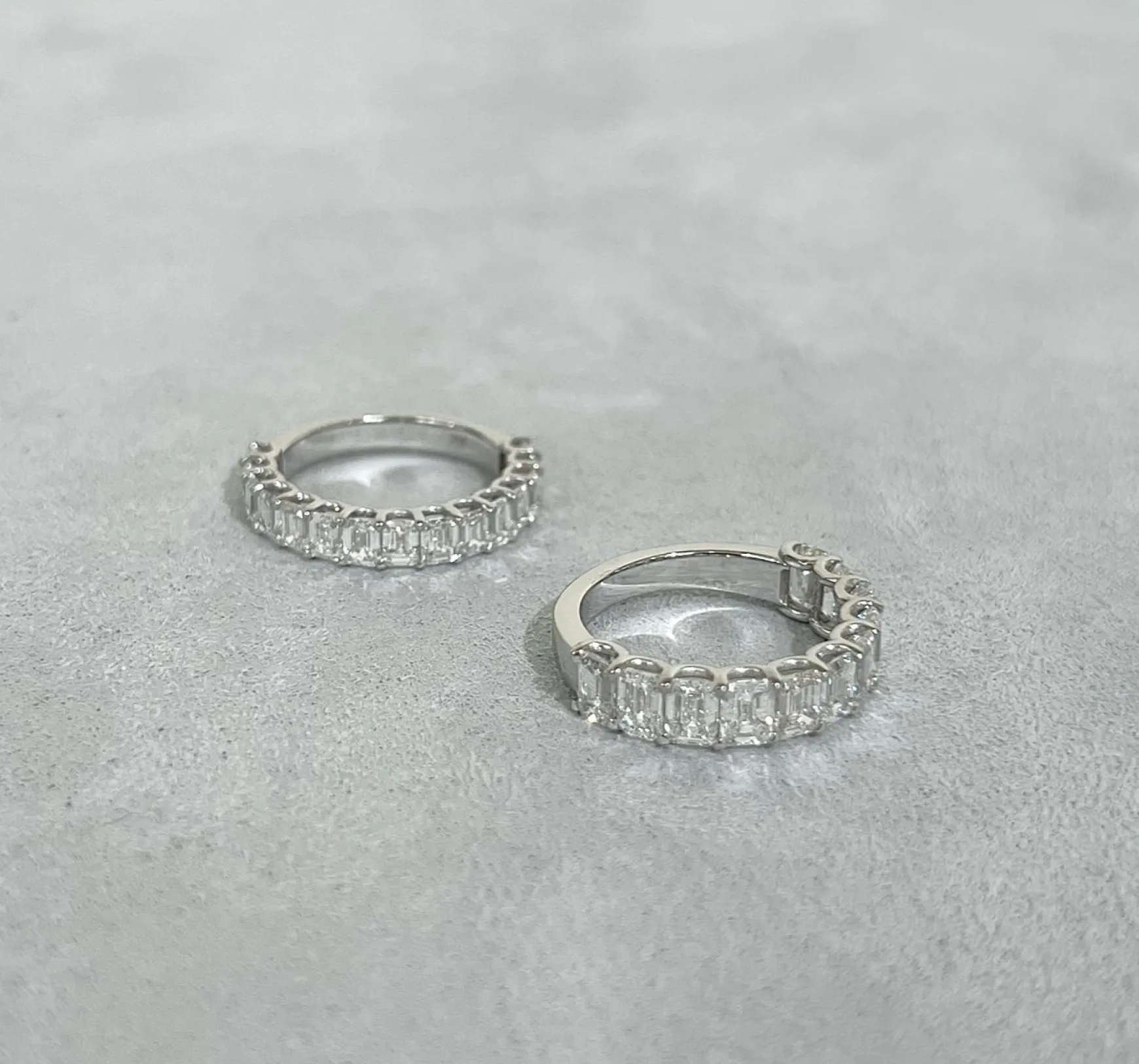 Emerald Cut Diamond Band 2.25 ctw