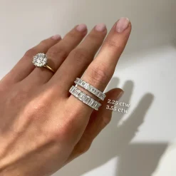 Emerald Cut Diamond Band 2.25 ctw