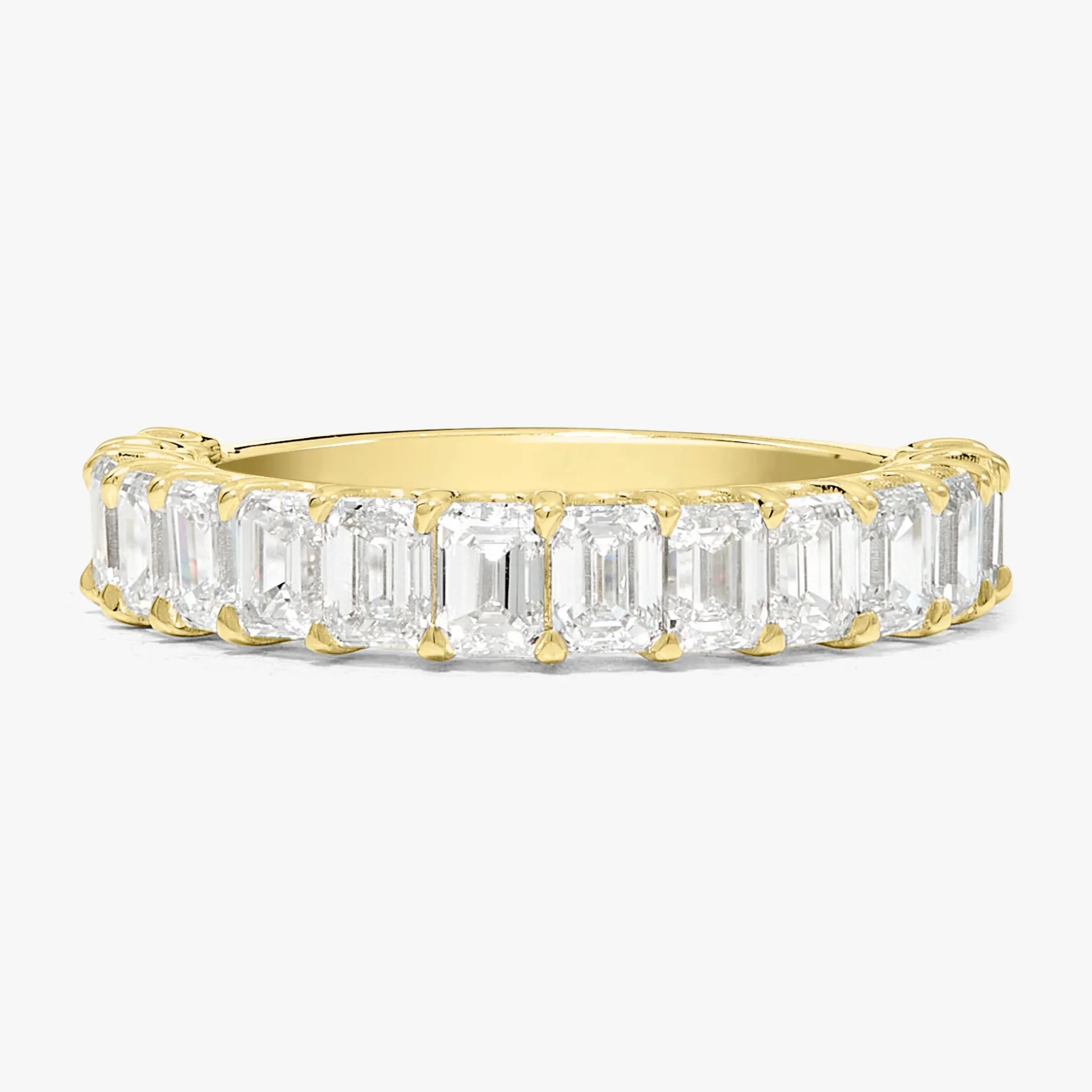 Emerald Cut Diamond Band 2.25 ctw
