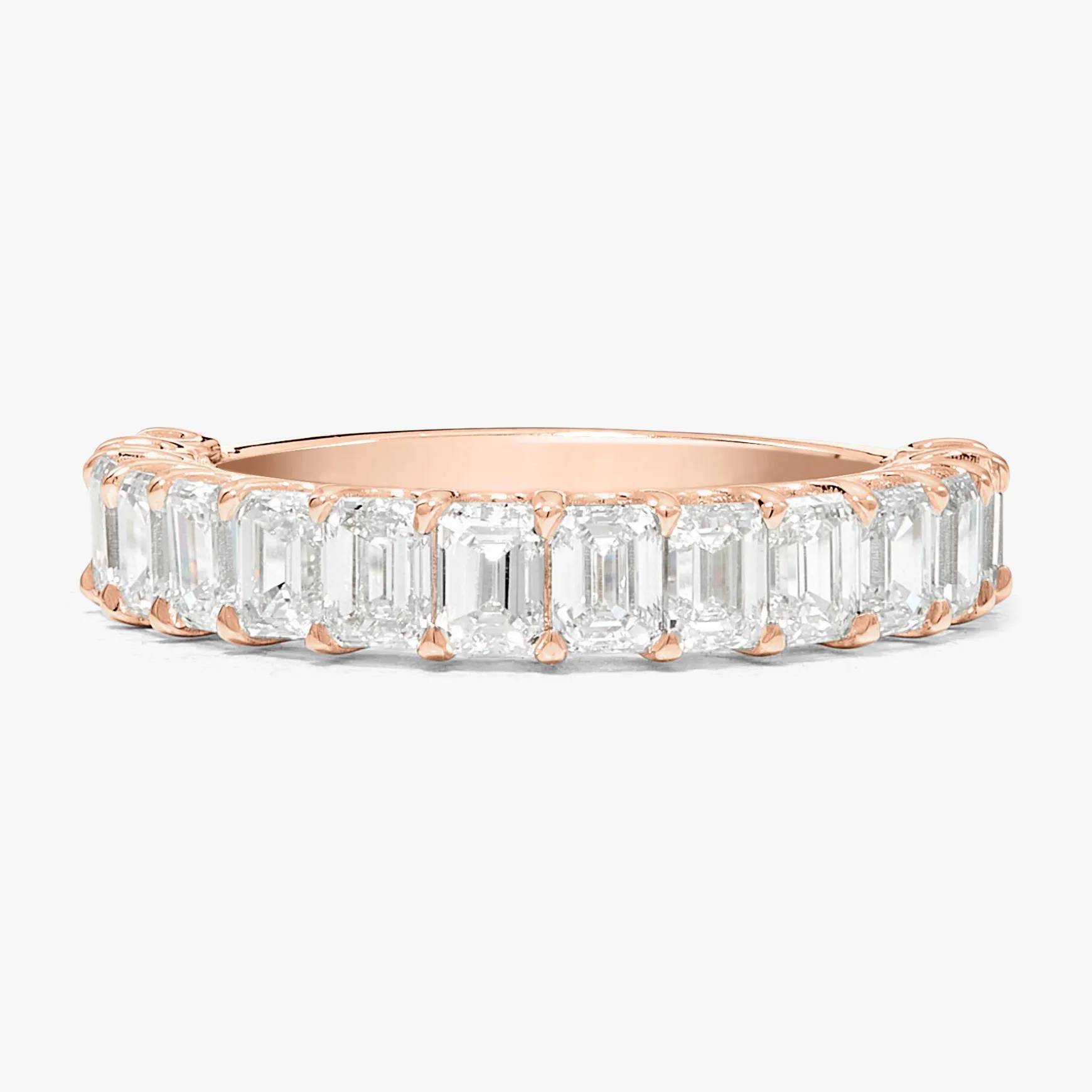 Emerald Cut Diamond Band 2.25 ctw