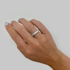 Emerald Cut Diamond Band 2.25 ctw