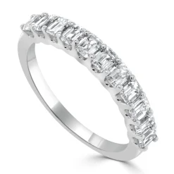Evelyn Emerald Cut Diamond Band 1.20 ctw