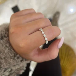 Everette Pear Shaped Diamond Band 0.88 ctw